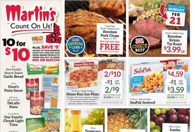 Martin’s Weekly Ad Flyer February 21 to February 27