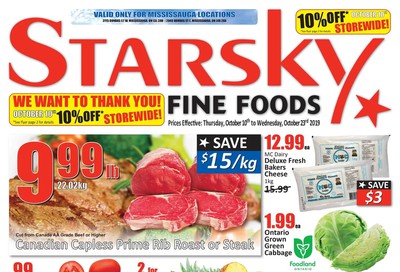 Starsky Foods (Mississauga) Flyer October 10 to 23