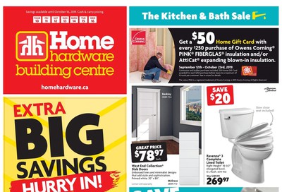 Home Hardware Building Centre (ON) Flyer October 10 to 16