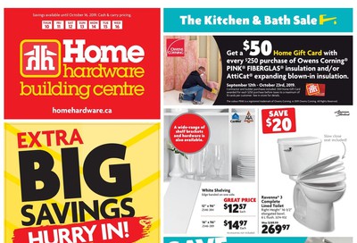Home Hardware Building Centre (BC) Flyer October 10 to 16