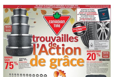 Canadian Tire (QC) Flyer October 10 to 16