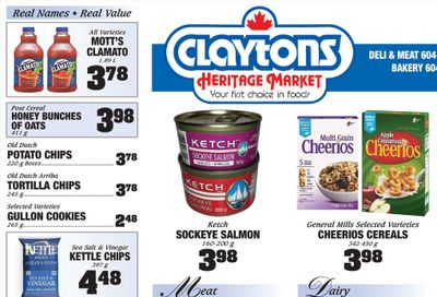 Claytons Heritage Market Flyer February 19 to 25