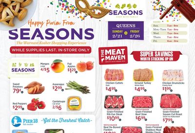 Seasons Purim Special Weekly Ad Flyer February 21 to February 26, 2021