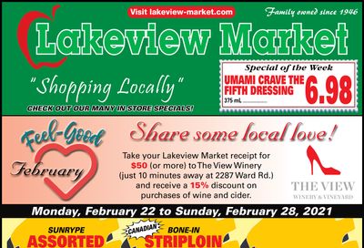 Lakeview Market Flyer February 22 to 28