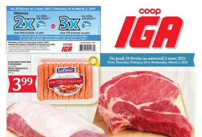 Coop IGA Flyer February 25 to March 3