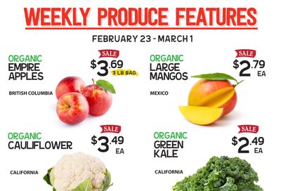 Pomme Natural Market Flyer February 23 to March 1