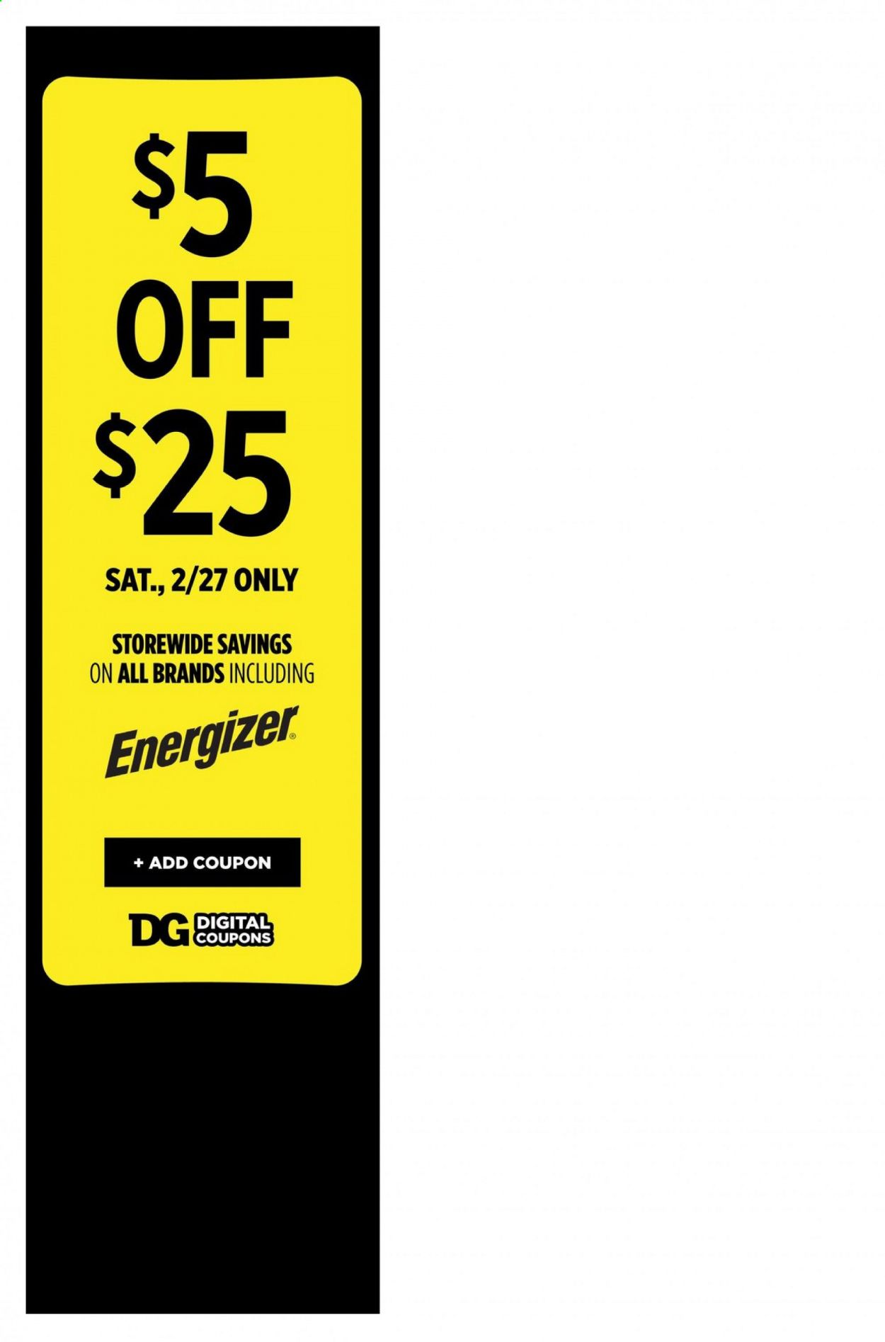 Dollar General (CA, NV) Weekly Ad Flyer February 21 to February 27