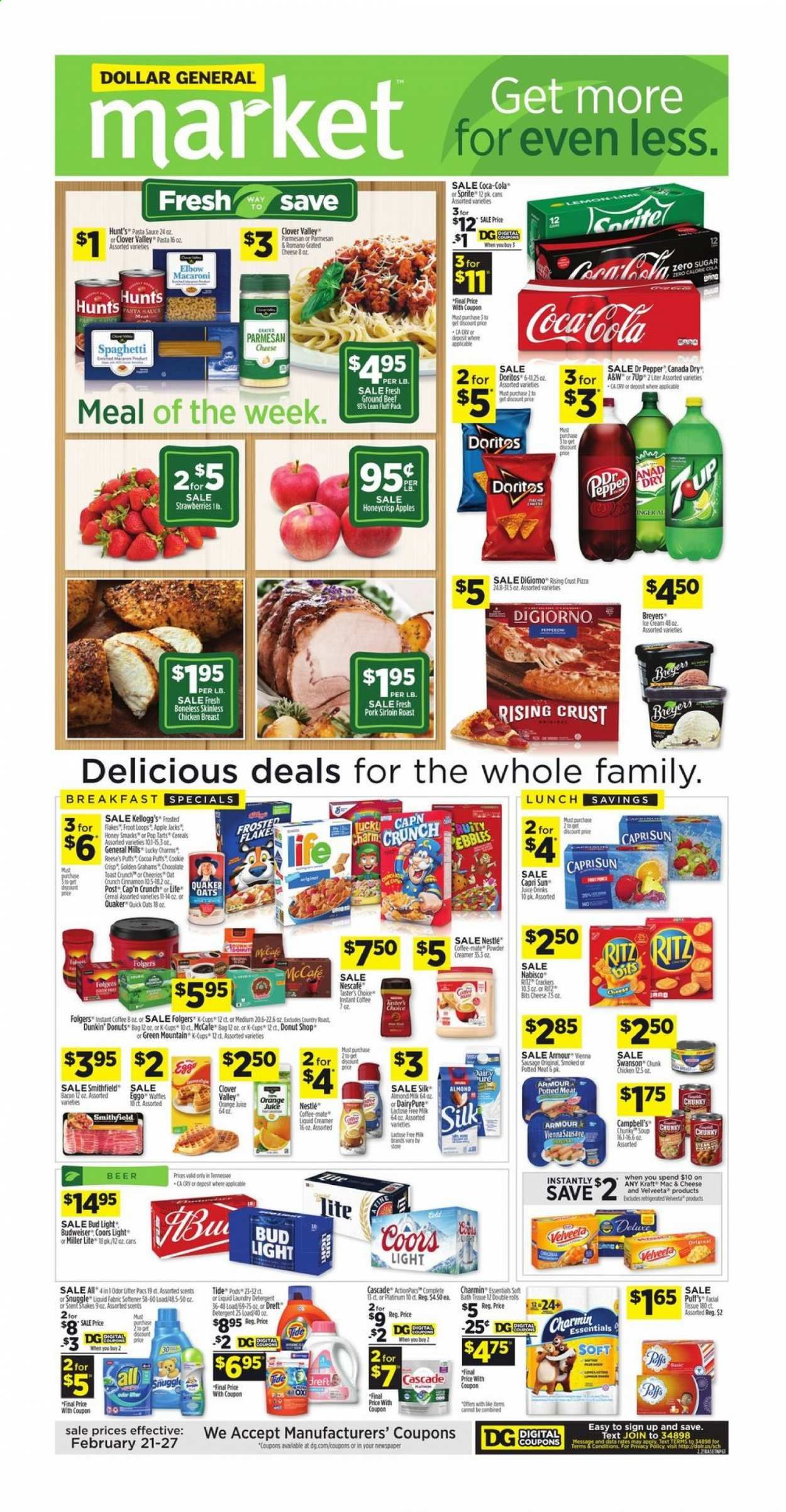 Dollar General (TN) Weekly Ad Flyer February 21 to February 27
