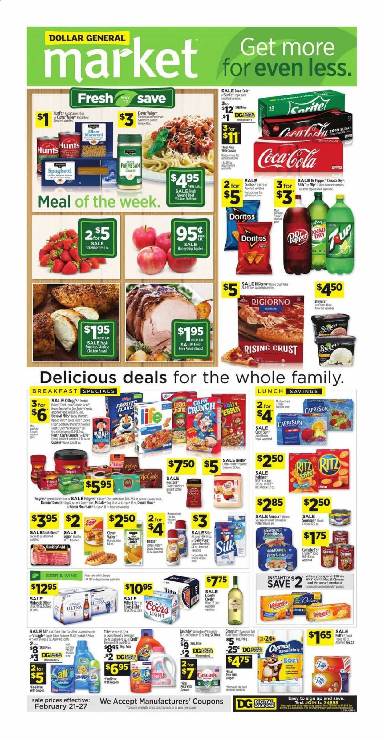 Dollar General (GA) Weekly Ad Flyer February 21 to February 27