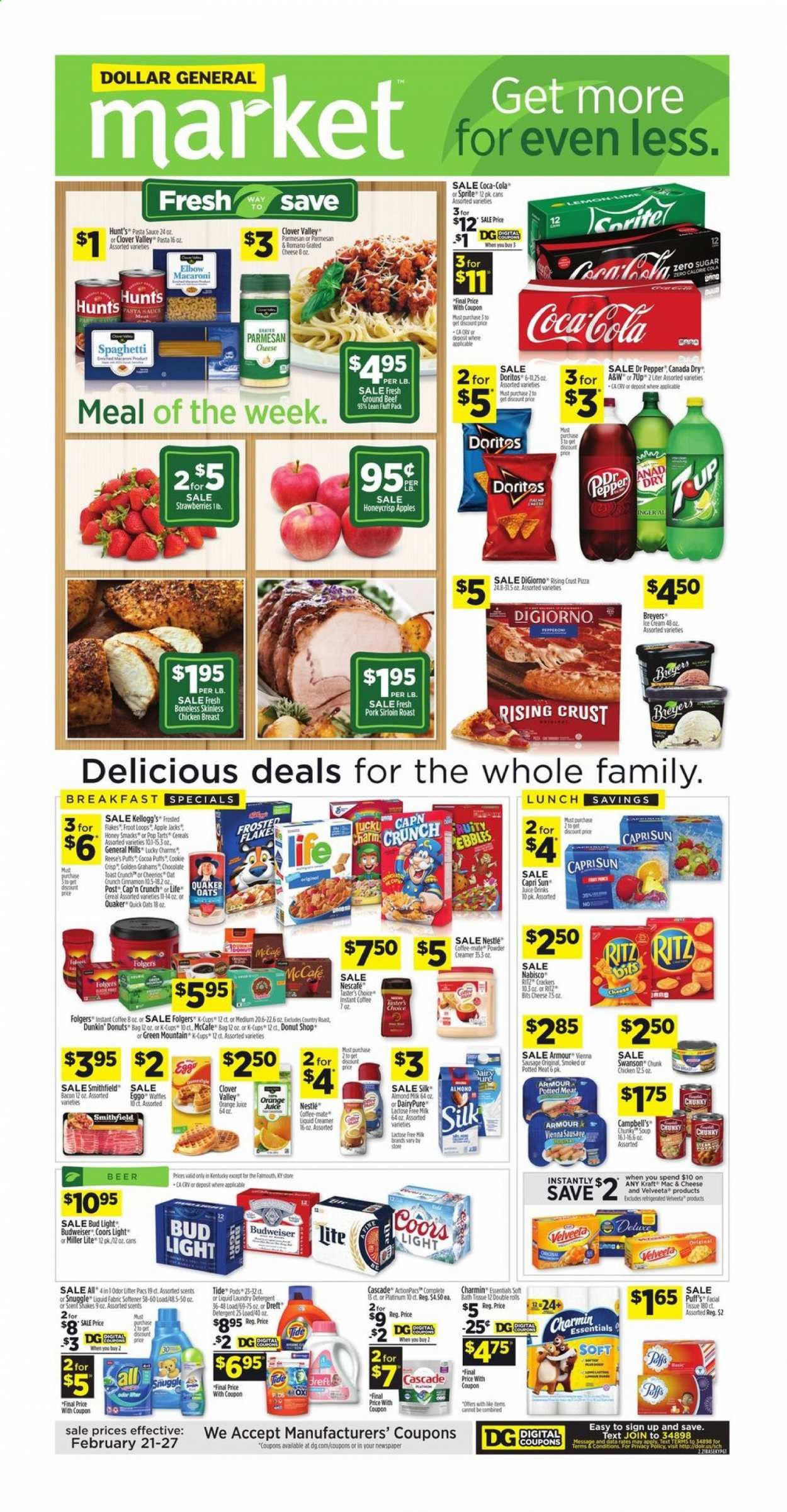 Dollar General (KY) Weekly Ad Flyer February 21 to February 27