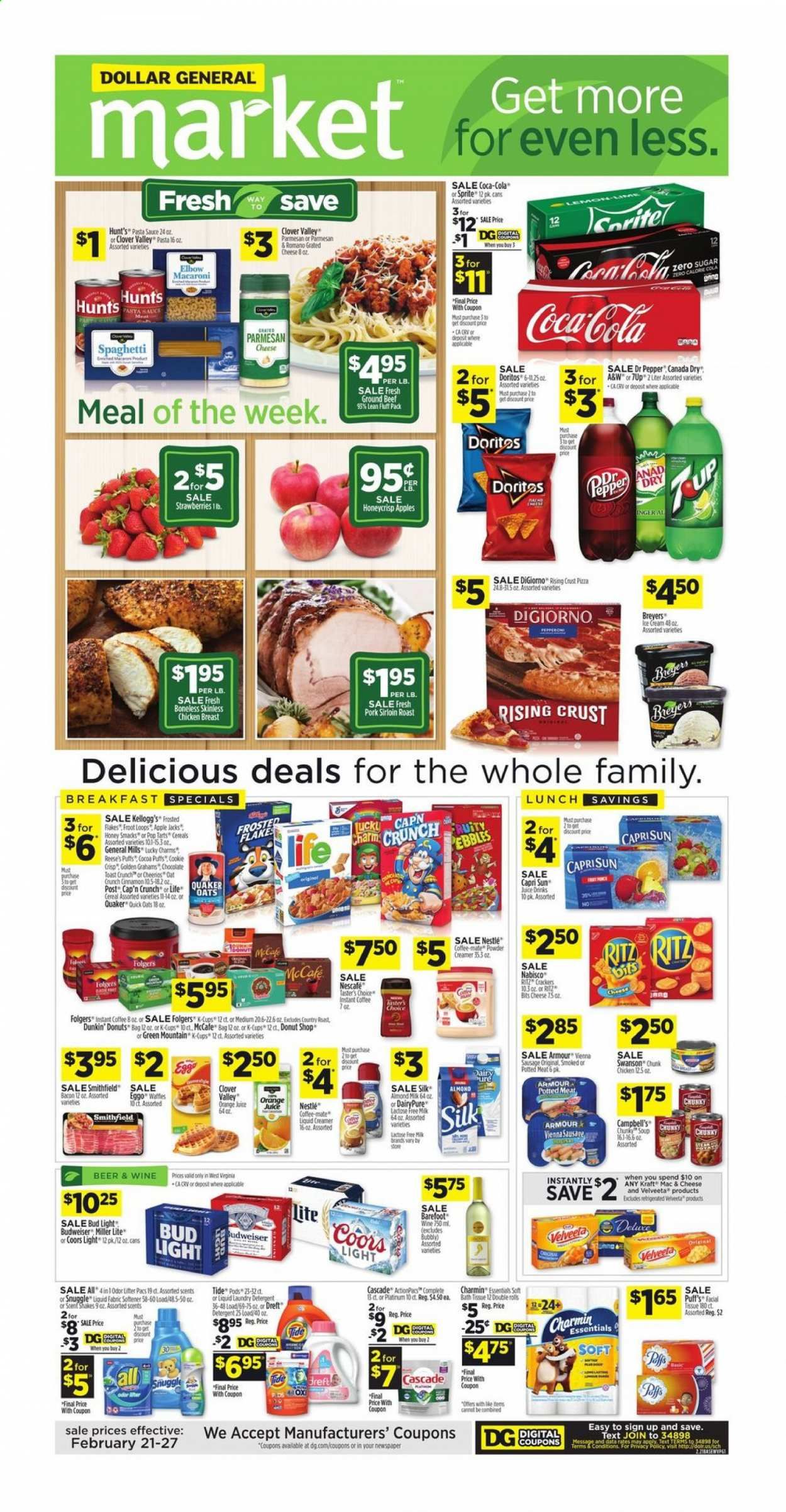 Dollar General (WV) Weekly Ad Flyer February 21 to February 27