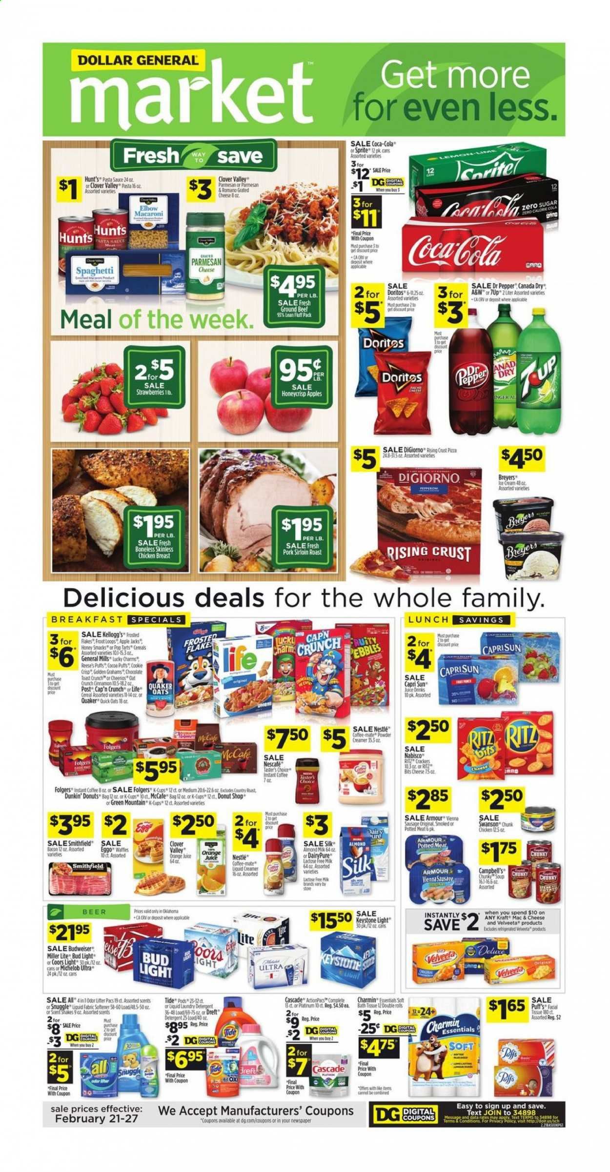 Dollar General (OK) Weekly Ad Flyer February 21 to February 27