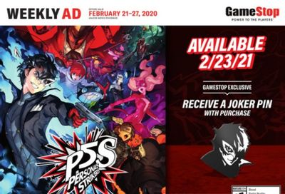 GameStop Weekly Ad Flyer February 21 to February 27