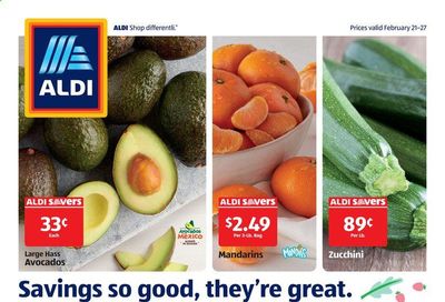 ALDI (DE, NJ, PA) Weekly Ad Flyer February 21 to February 27