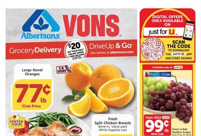 Vons (CA, NV) Weekly Ad Flyer February 24 to March 2