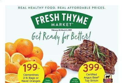 Fresh Thyme Weekly Ad Flyer February 24 to March 2