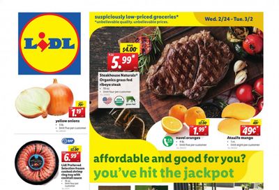 Lidl Weekly Ad Flyer February 24 to March 2