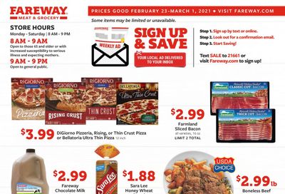 Fareway (IA, IL, MN, MO, NE, SD) Weekly Ad Flyer February 23 to March 1