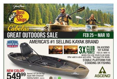 Cabela's Weekly Ad Flyer February 25 to March 10