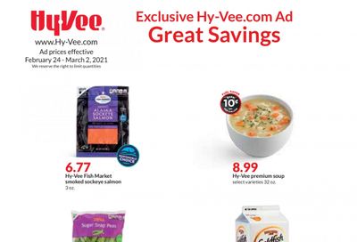 Hy-Vee (IA, IL, KS, MN, MO, NE, SD, WI) Weekly Ad Flyer February 24 to March 2