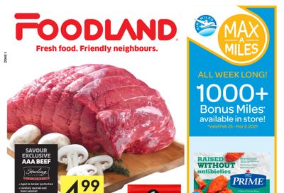 Foodland (ON) Flyer February 25 to March 3