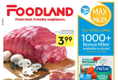 Foodland (Atlantic) Flyer February 25 to March 3
