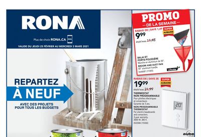 Rona (QC) Flyer February 25 to March 3