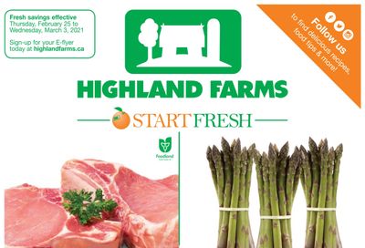 Highland Farms Flyer February 25 to March 3