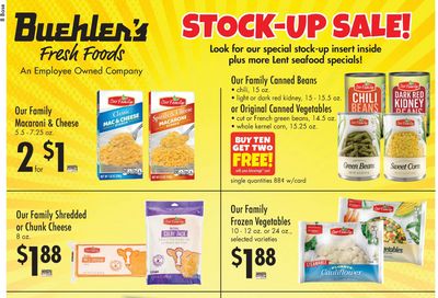 Buehler's Fresh Foods Weekly Ad Flyer February 24 to March 2, 2021