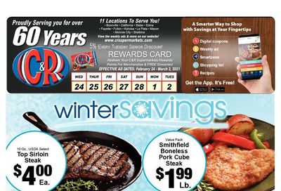 C&R Market Weekly Ad Flyer February 24 to March 2, 2021