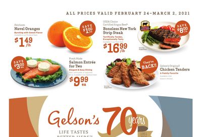 Gelson's Weekly Ad Flyer February 24 to March 2, 2021