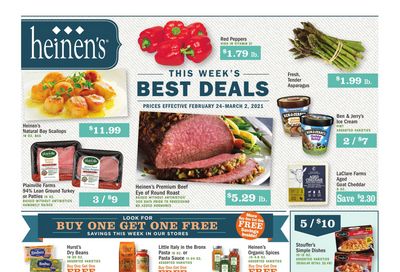 Heinen's Weekly Ad Flyer February 24 to March 2, 2021