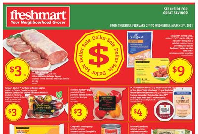 Freshmart (ON) Flyer February 25 to March 3