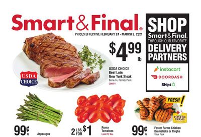 Smart & Final Weekly Ad Flyer February 24 to March 2, 2021