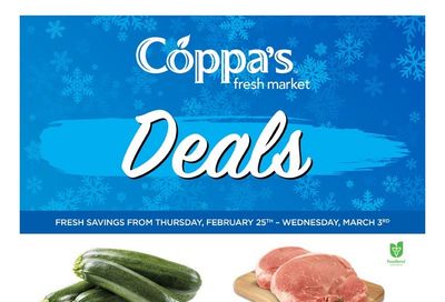 Coppa's Fresh Market Flyer February 25 to March 3