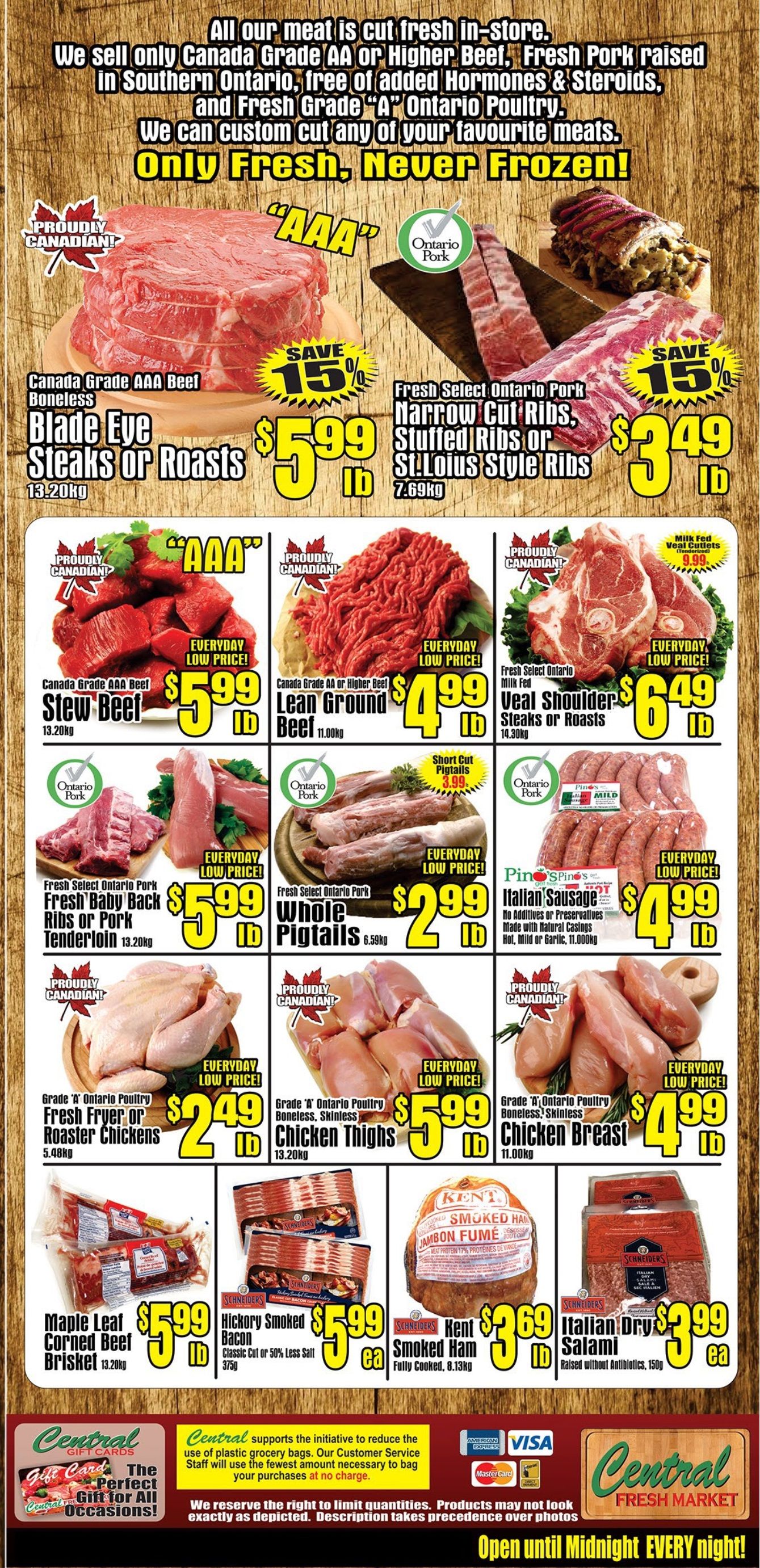 Central Fresh Market Flyer February 25 to March 4