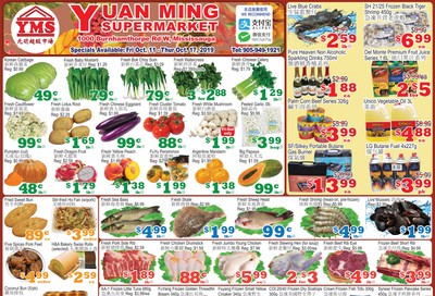 Yuan Ming Supermarket Flyer October 11 to 17