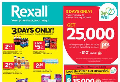 Rexall (West) Flyer February 26 to March 4