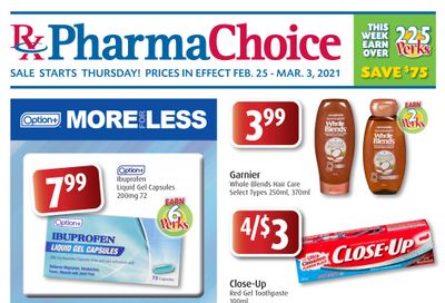 PharmaChoice (BC, AB, SK & MB) Flyer February 25 to March 3