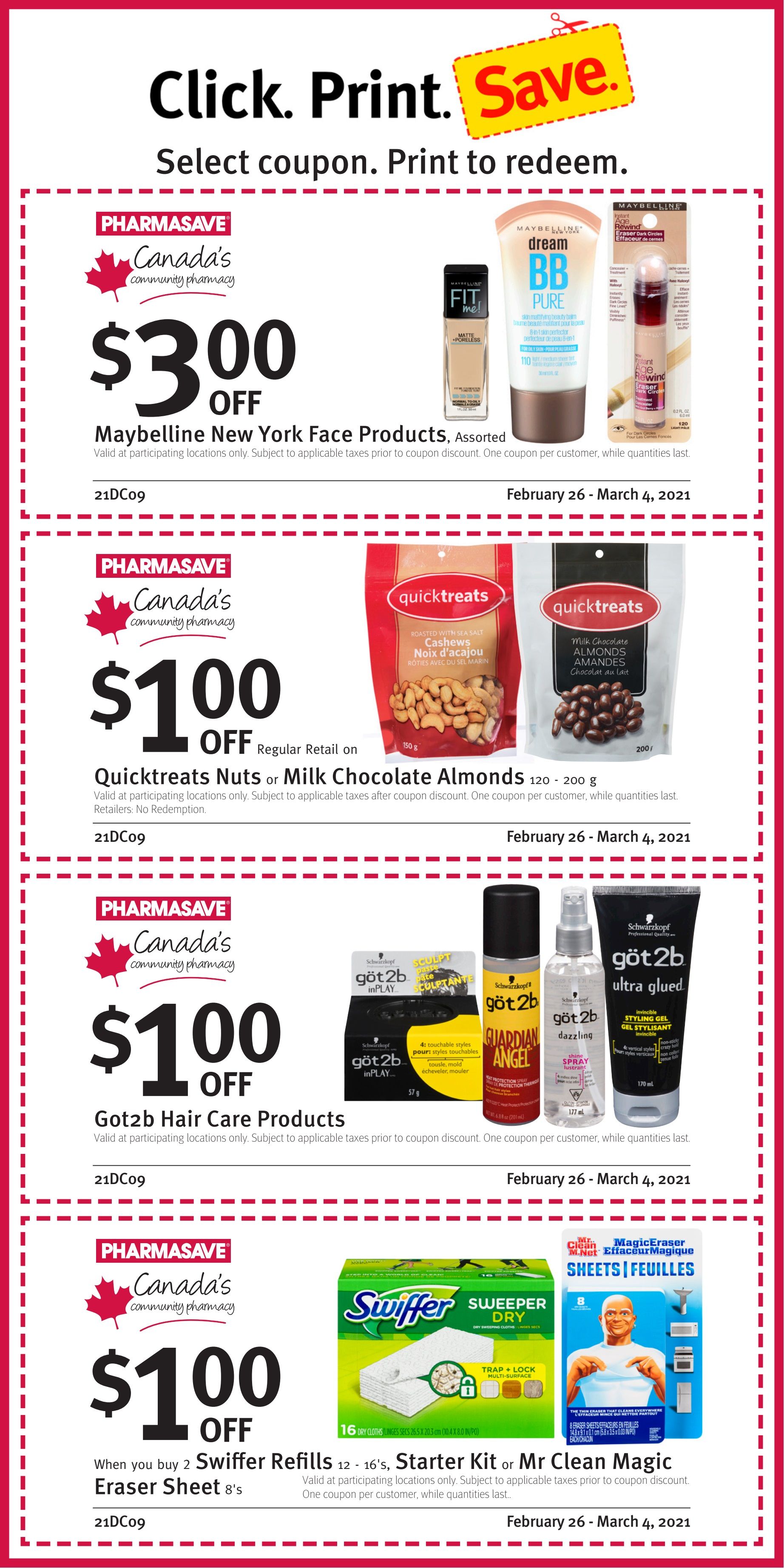 Pharmasave (Atlantic) Flyer February 26 to March 4