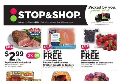 Stop & Shop (MA) Weekly Ad Flyer February 26 to March 4