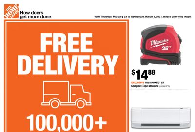 Home Depot (Atlantic) Flyer February 25 to March 3