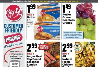 Big Y (MA) Weekly Ad Flyer February 25 to March 3