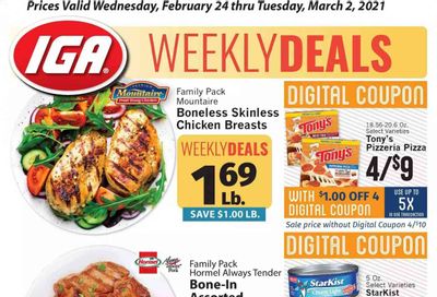 IGA Weekly Ad Flyer February 24 to March 2