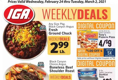 IGA Weekly Ad Flyer February 24 to March 2