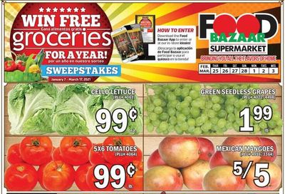 Food Bazaar (CT, NJ, NY) Weekly Ad Flyer February 25 to March 3