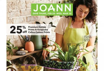 JOANN Weekly Ad Flyer February 25 to March 10