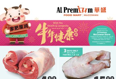 Al Premium Food Mart (McCowan) Flyer February 25 to March 3