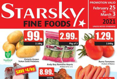 Starsky Foods Flyer February 25 to March 3