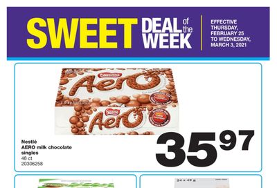 Wholesale Club Sweet Deal of the Week Flyer February 25 to March 3